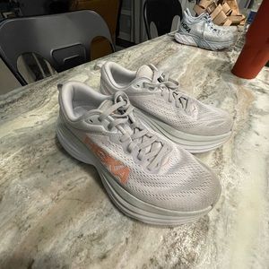 Hoka running shoes grey